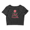 feed me a donut Crop Top