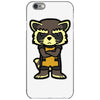 angry raccoon iPhone 6/6s Case