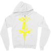 tees for the tesla museum! Zipper Hoodie