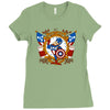 roger america Ladies Fitted T-Shirt