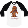 hug a wookiee 3/4 Sleeve Shirt