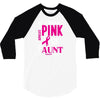 I Wear Grey For My Aunt (Brain Cancer Awareness) 3/4 Sleeve Shirt