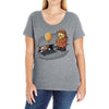 we all float Ladies Curvy T-Shirt