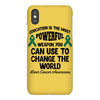education is the most powerful weapon you can use to change the world iPhoneX Case