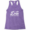Dogs Because People Suck Racerback Tank