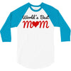 world  best mum 3/4 Sleeve Shirt