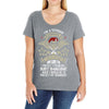 I'm A Veteran Grandpa T Shirt Ladies Curvy T-Shirt