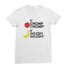 a'chomp chomp! Ladies Fitted T-Shirt
