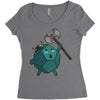 dungeons and dragons dice Women's Triblend Scoop T-shirt