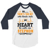 There's This Boy Who Stole My Heart He Calls Me Stepmom 3/4 Sleeve Shirt