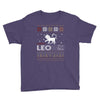 santa leo christmas ugly t shirts Youth Tee