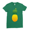 pineapple christmas tree Ladies Fitted T-Shirt