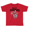 rule of thumb Toddler T-shirt