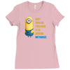 despicable me awesome perfect minio Ladies Fitted T-Shirt