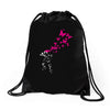 banksy psycho Drawstring Bags