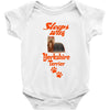 Sleeps With Yorkshire Terrier Baby Onesie