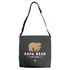 papa bear Adjustable Strap Totes