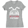 back to the future classic Ladies Fitted T-Shirt