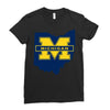 ohio for michigan Ladies Fitted T-Shirt