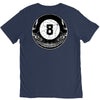8ball skull V-Neck Tee