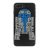 r2d2 typography iPhone 7 Plus Case
