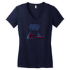 polite jaws Women's V-Neck T-Shirt