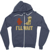 i'll wait Zipper Hoodie
