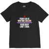your ego is writing checks boyfriend V-Neck Tee