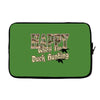 happy when duck hunting Laptop sleeve