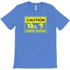 caution zombies crossing t shirt x large funny walking brains awesome T-Shirt