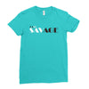 EASY SAVAGE Ladies Fitted T-Shirt