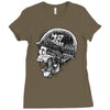meat is murder Ladies Fitted T-Shirt