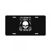 Life Begins at Forty 1978 the Birth of Legends License Plate