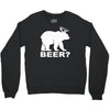 bear deer beer Crewneck Sweatshirt