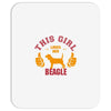 This Girl Loves Her Beagle Mousepad
