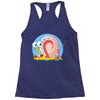 opposite day Racerback Tank