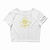 turtle king Crop Top