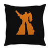 transformers optimus prime Throw Pillow