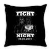 Fight Night Throw Pillow