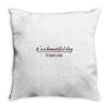 its a beautiful day Throw Pillow