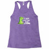 sad t rex Racerback Tank