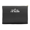 trust me, i'm asian   chinese vietnamese korean japanese lol pride tee Accessory Pouches