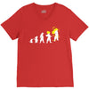 goku evolution V-Neck Tee