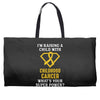 I'm Raising A Child With Childhood Cancer What's Your Super Power Weekender Totes