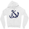 double anchor Zipper Hoodie