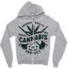 cannabis medical only Zipper Hoodie