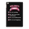 welder's wife iPad Mini 4