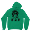 monkey hipster Unisex Hoodie