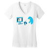 retweet Women's V-Neck T-Shirt