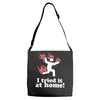 i tried it at home! funny Adjustable Strap Totes